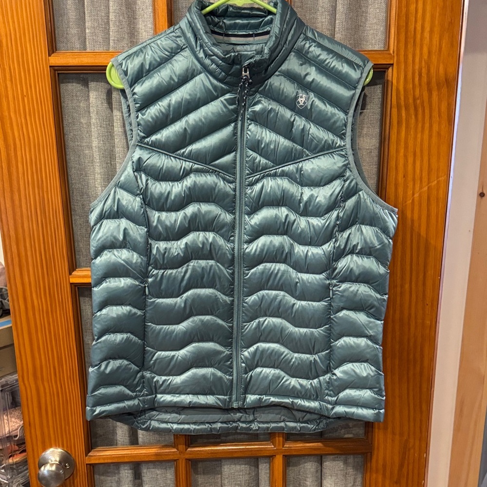 Ariat Women's Quilted Vest - Teal